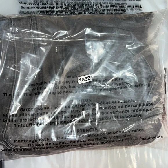 Athleta Sculptek Washed Gray Skinny Jeans Size 4 - Picture 13 of 14